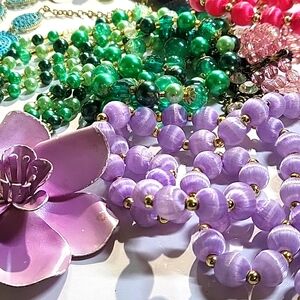 Wearable True Vintage Jewelry Grab Bag or Craft Lot VN340